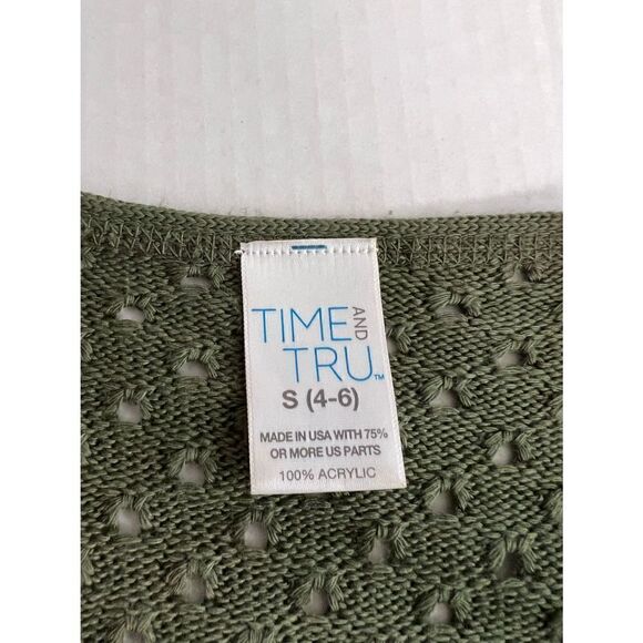 3/$15 or 5/$20 Time and Tru size small lightweight knit long cardigan - Picture 5 of 6